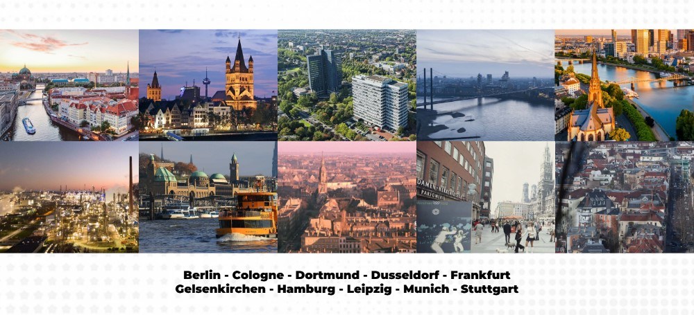 10 thành phố - 10 địa điểm được chọn lựa kỹ lưỡng, thể hiện sự phong phú của nền văn hóa và lịch sử bóng đá Đức. Ảnh: TV360