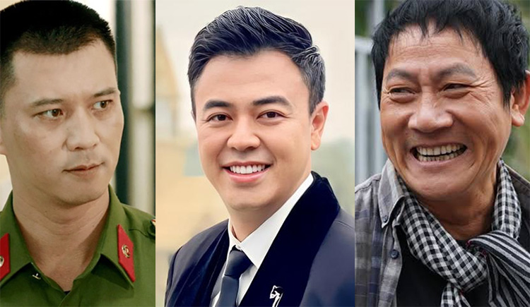 Hà Việt Dũng, Tuấn Tú, Hoàng Hải. Ảnh: Nhà sản xuất cung cấp