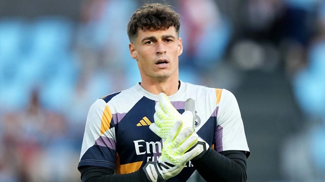 Kepa vừa trải qua một mùa giải dưới dạng cho mượn tại Real Madrid.  Ảnh: AFP 