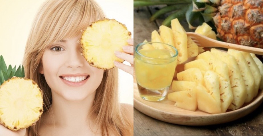 Ăn dứa mỗi ngày để tốt cho sức khỏe. Đồ họa: Hương Giang