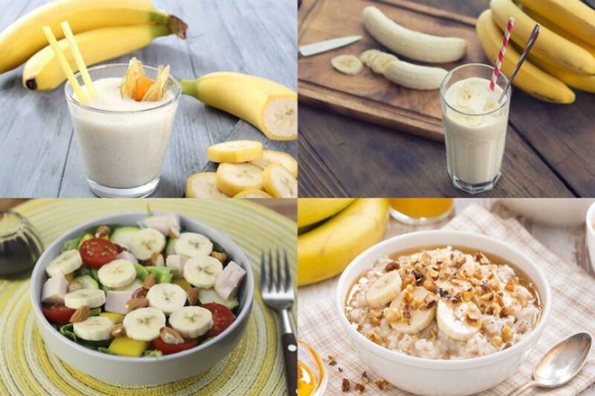 Thức uống từ chuối giúp đốt cháy mỡ bụng nhanh chóng