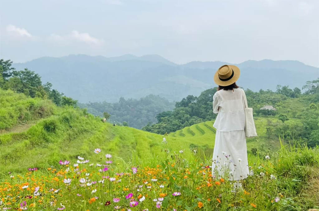 Đứng trên cao view toàn cảnh. Ảnh: Trang Phạm