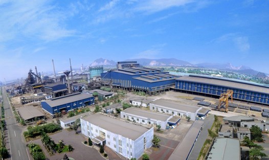 Nhà máy của Công ty Cổ phần Thép Hòa Phát tại Hải Dương. Ảnh: Thép Hòa Phát
