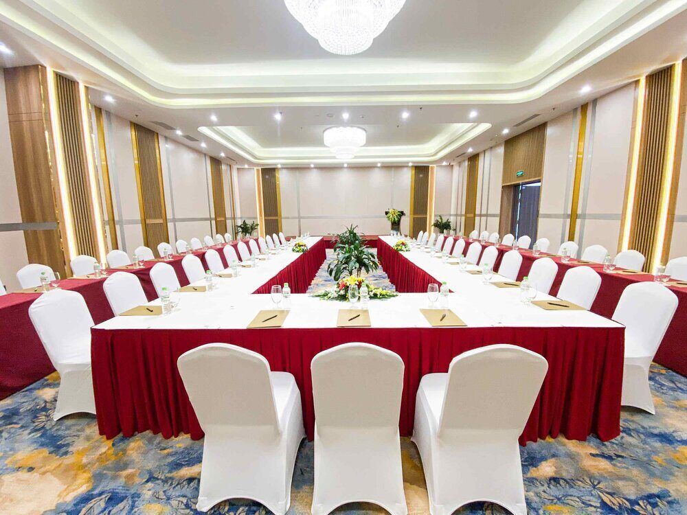 Phòng hội nghị tại Khách sạn Mường Thanh Luxury Hạ Long Centre II. Ảnh: Mường Thanh