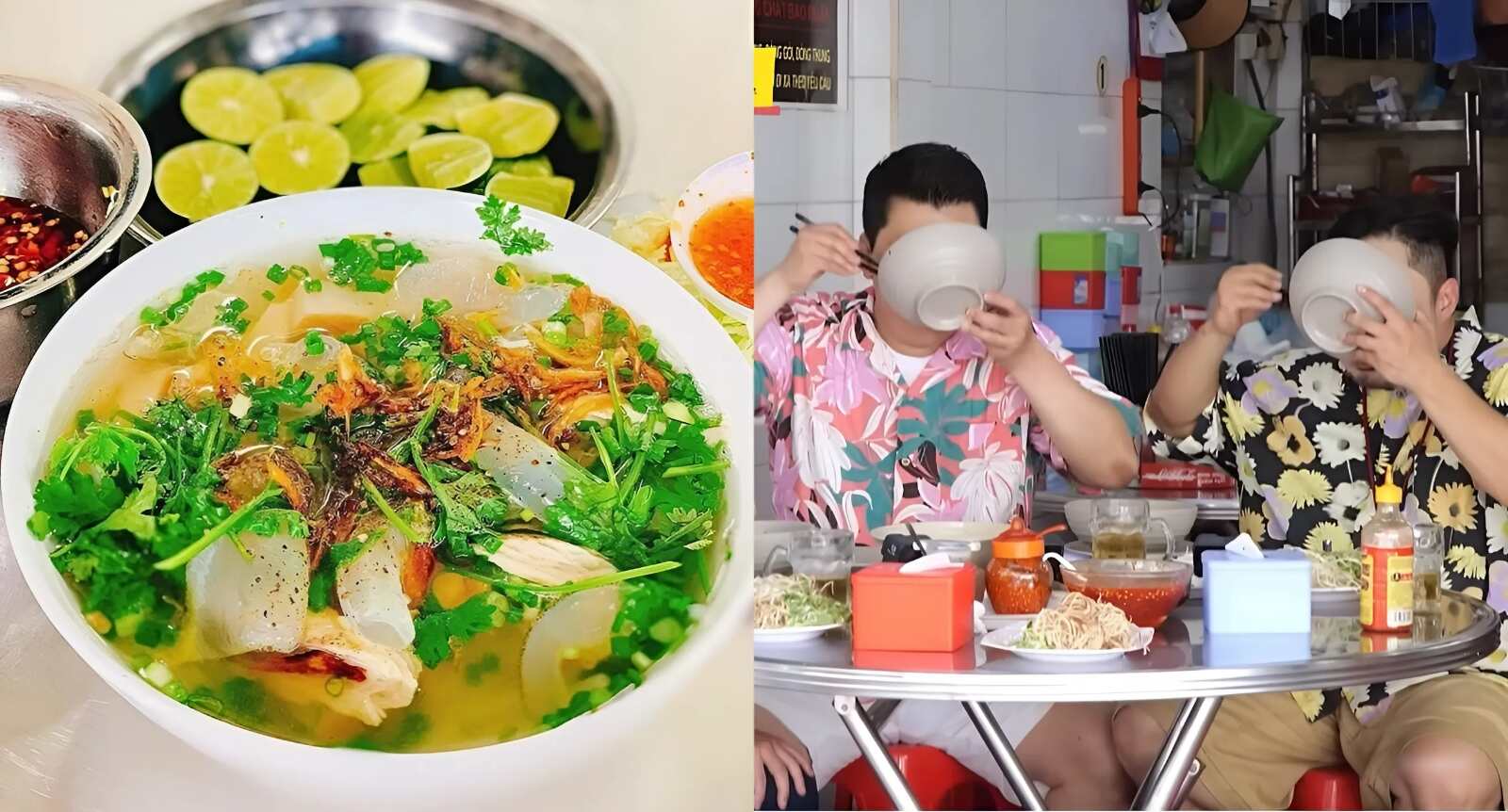 Khách Hàn khen hết lời, xì xụp bún sứa Nha Trang đến miếng cuối cùng