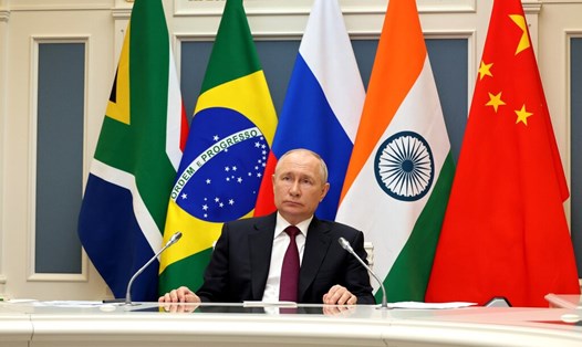 Nga đang đảm nhận vai trò Chủ tịch BRICS. Ảnh: Điện Kremlin