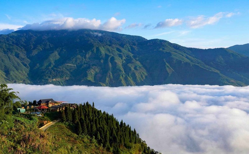 Tà Xùa - Chốn bồng lai tiên cảnh. Ảnh: Trang Phạm