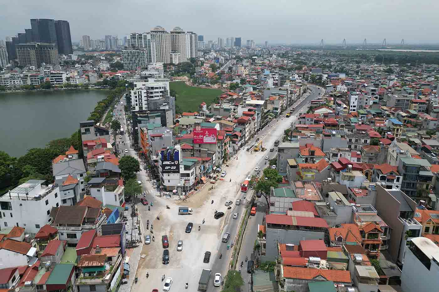 Dự án hoàn thành góp phần đồng bộ hạ tầng, giảm thiểu ùn tắc giao thông, phục vụ người dân đi lại thuận tiện, an toàn, là nền tảng để phát triển kinh tế - xã hội địa phương. Ảnh: H.Chánh