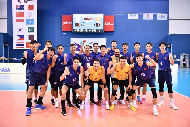 Kết quả bóng chuyền nam AVC Challenge Cup 2024: Tuyển Việt Nam thua tuyển Trung Quốc