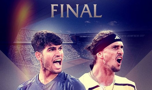 Carlos Alcaraz và Alexander Zverev đều hướng đến chức vô địch Pháp Mở rộng lần đầu tiên. Ảnh: Tennis Channel
