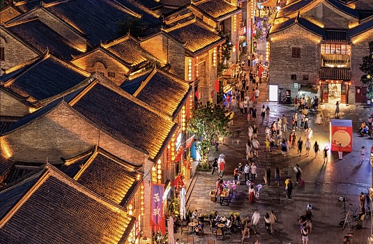 Tam Ngõ Nhị - phố đi bộ độc đáo ở Nam Ninh, Trung Quốc