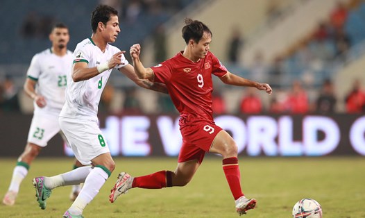 Tuyển Việt Nam sẽ chạm trán Iraq ở lượt trận cuối vòng loại thứ 2 World Cup 2026. Ảnh: Minh Dân