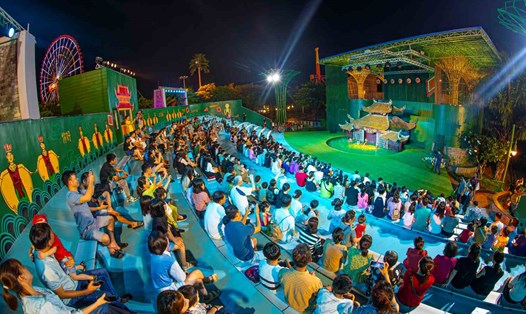 Nhà hát múa rối tại Đà Nẵng, có sức chứa khoảng 600 chỗ ngồi. Ảnh: Kim Liên