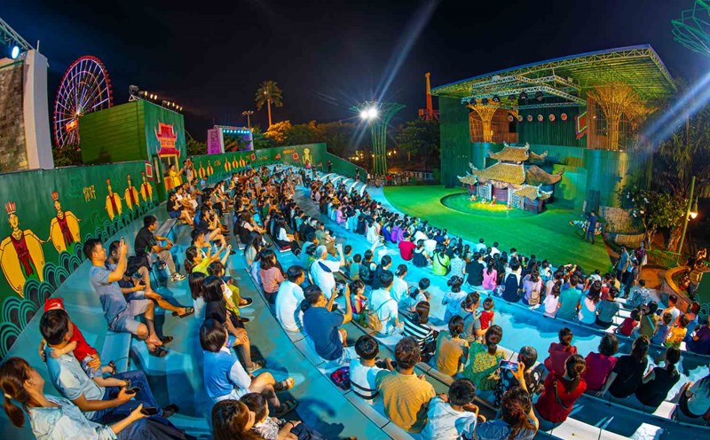 Nhà hát múa rối tại Đà Nẵng, có sức chứa khoảng 600 chỗ ngồi. Ảnh: Kim Liên