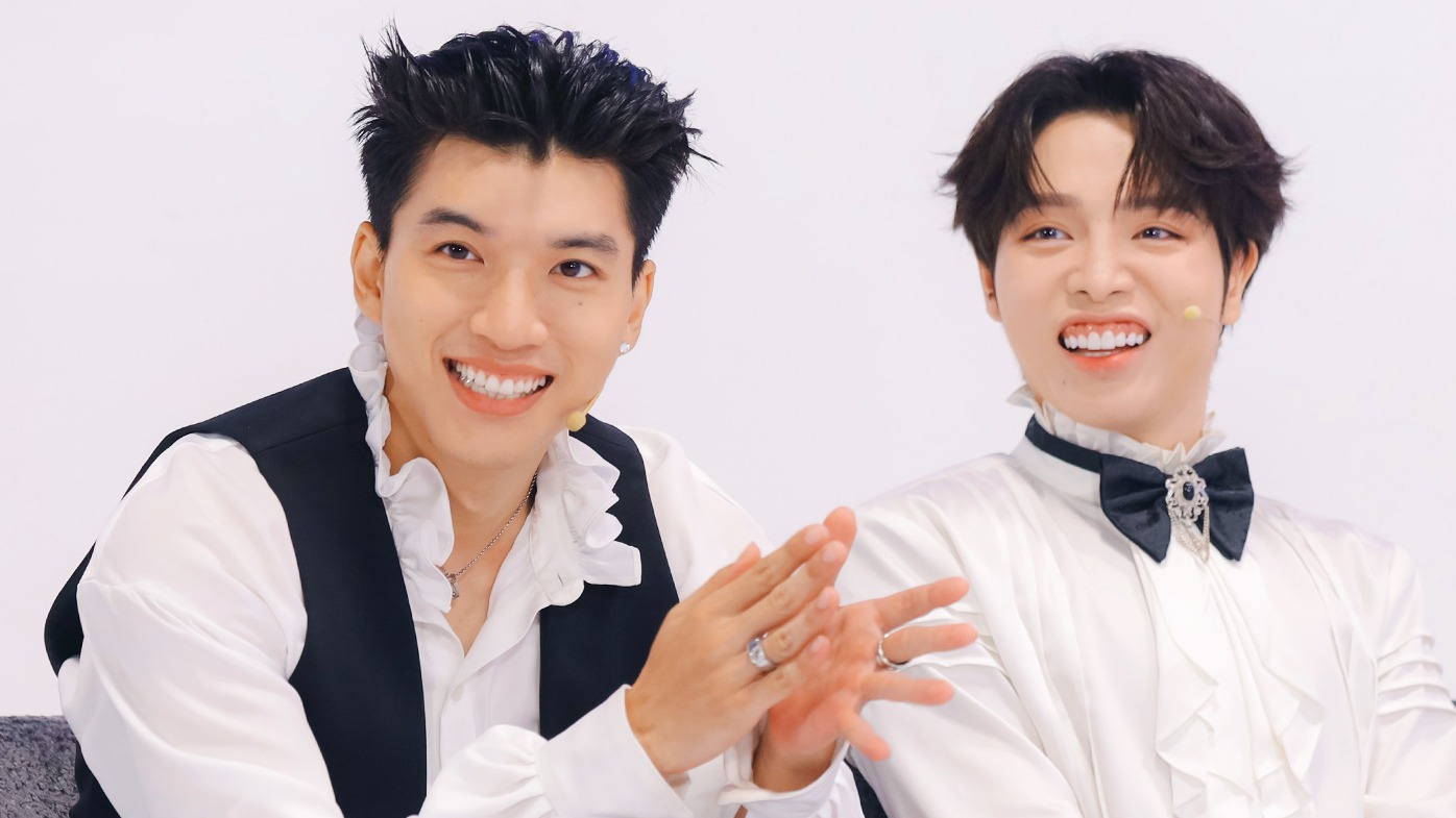 HIEUTHUHAi và Đức Phúc tham gia "Anh trai say hi". Ảnh: Nhà sản xuất