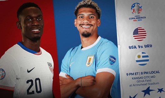 Mỹ vs Uruguay đối đầu ở lượt trận cuối bảng C. Ảnh: Copa America