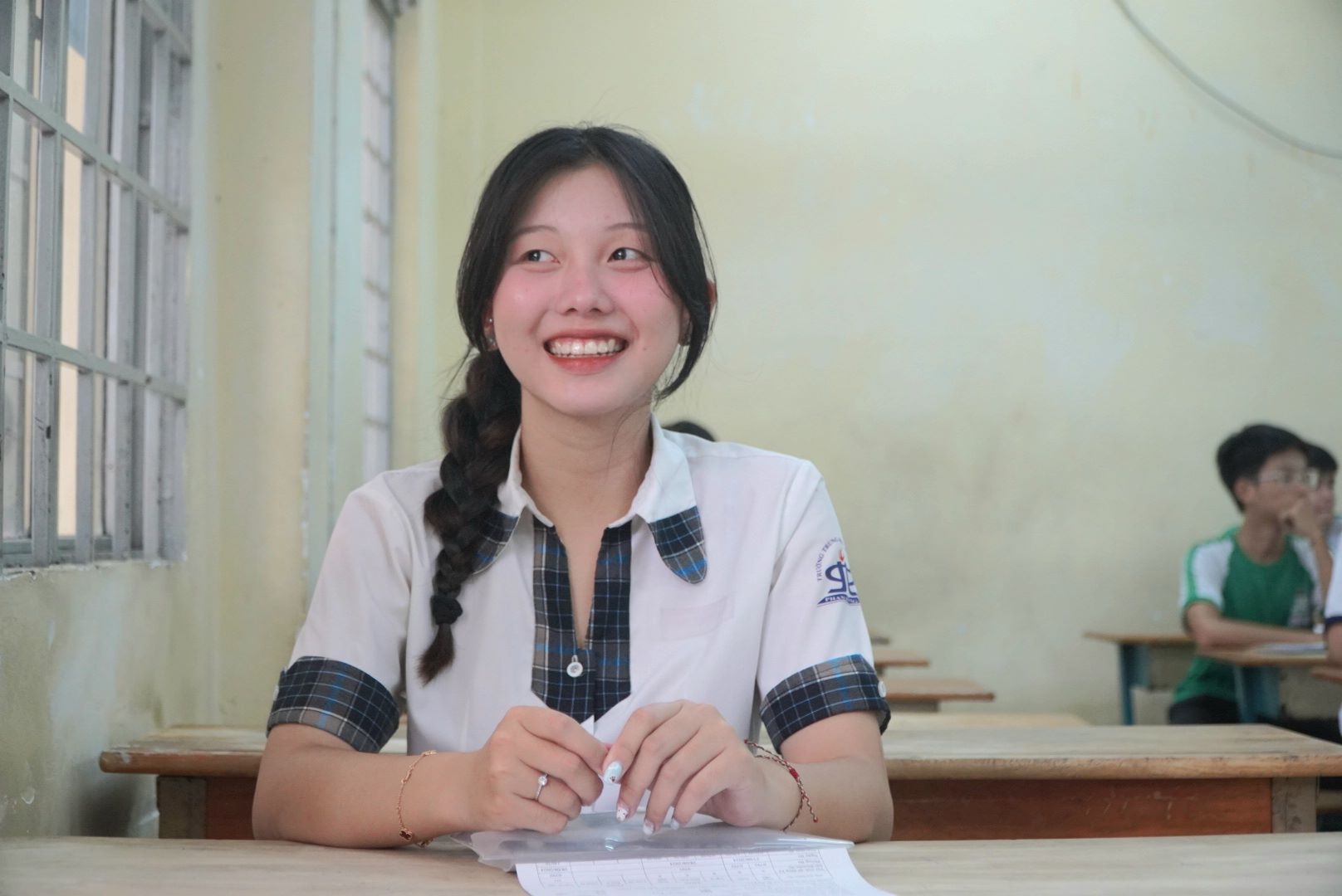 Thí sinh dự thi tốt nghiệp THPT năm 2024. Ảnh: Chân Phúc