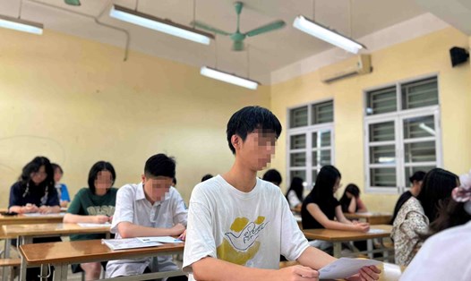 Thí sinh tham dự kỳ thi tốt nghiệp THPT năm 2024. Ảnh: Trang Hà