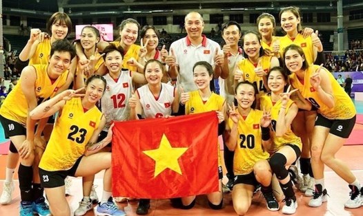 Tuyển bóng chuyền nữ Việt Nam trở lại Philipines sau hơn 1 tháng để dự FIVB Challenge Cup 2024. Ảnh: Bóng chuyền Việt Nam
