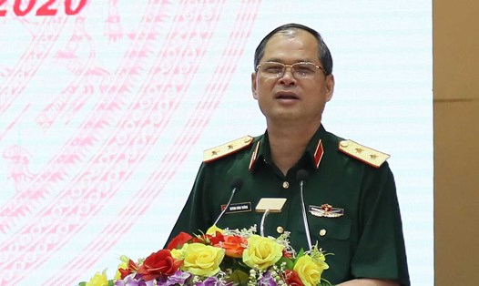 Trung tướng Dương Đình Thông, Chính ủy Quân khu 1, Bộ Quốc phòng nghỉ hưu theo chế độ từ ngày 1.7.2024. Ảnh: baoquankhu1.vn