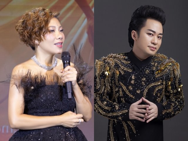 Ca sĩ Hà Trần và Tùng Dương. Ảnh: NSCC.