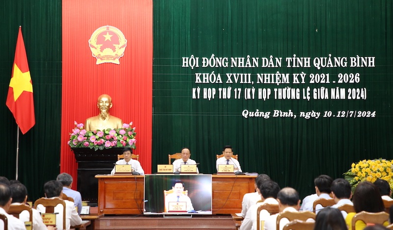 6 tháng đầu năm 2024, tổng sản phẩm trên địa bàn tỉnh (GRDP) Quảng Bình tăng 6,5%. Ảnh: Công Sáng