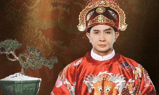 Tạo hình Lê Văn Duyệt trong vở “Đức thượng công Tả quân Lê Văn Duyệt - Người mang 9 án tử". Ảnh: Sân khấu Sử Việt học đường