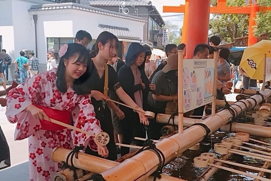 Nhiều người Việt quyết định tới Nhật Bản du lịch khi đồng Yên đang giảm mạnh. Ảnh: NVCC