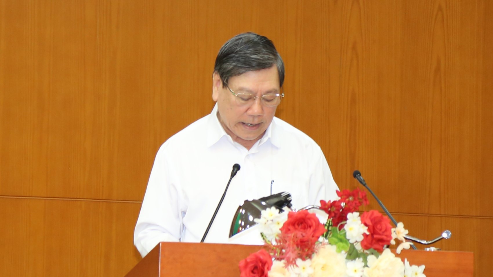 Ông Trần Văn Rón - Phó Chủ nhiệm Thường trực Ủy ban Kiểm tra Trung ương  cho biết tiếp tục thực hiện việc kiểm tra, giám sát kê khai tài sản, thu nhập. Ảnh: K.Anh