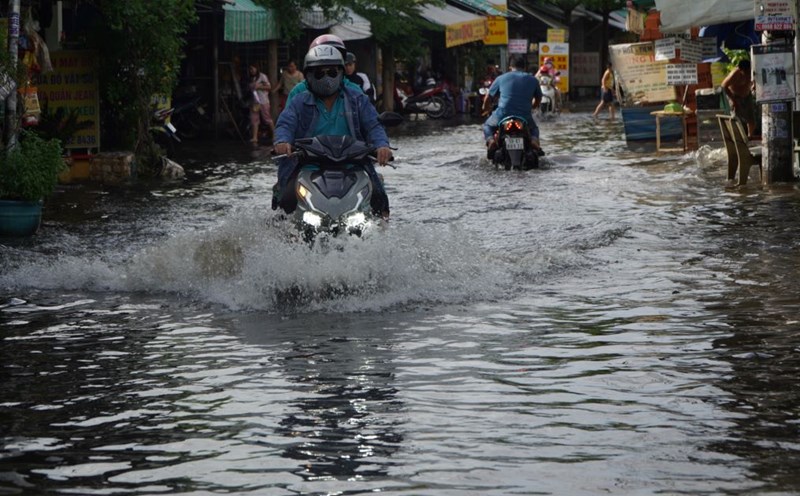 Nam Bộ đón đợt mưa lớn kéo dài. Ảnh minh họa: Nguyên Chân