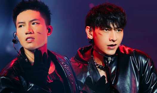 Anh Tú và Issac tham gia "Anh trai say hi". Ảnh: Nhà sản xuất