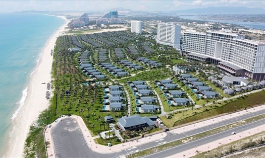 Khu du lịch bán đảo Cam Ranh có nhiều dự án xuất hiện loại hình căn hộ du lịch. Ảnh: Hữu Long