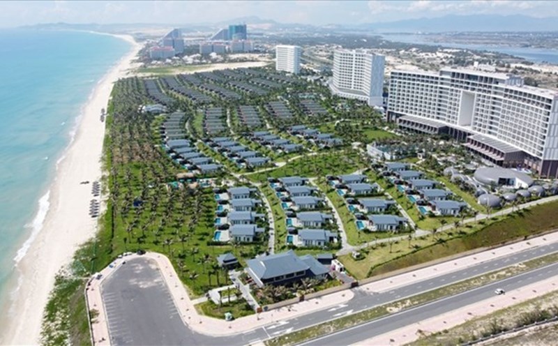 Khu du lịch bán đảo Cam Ranh có nhiều dự án xuất hiện loại hình căn hộ du lịch. Ảnh: Hữu Long