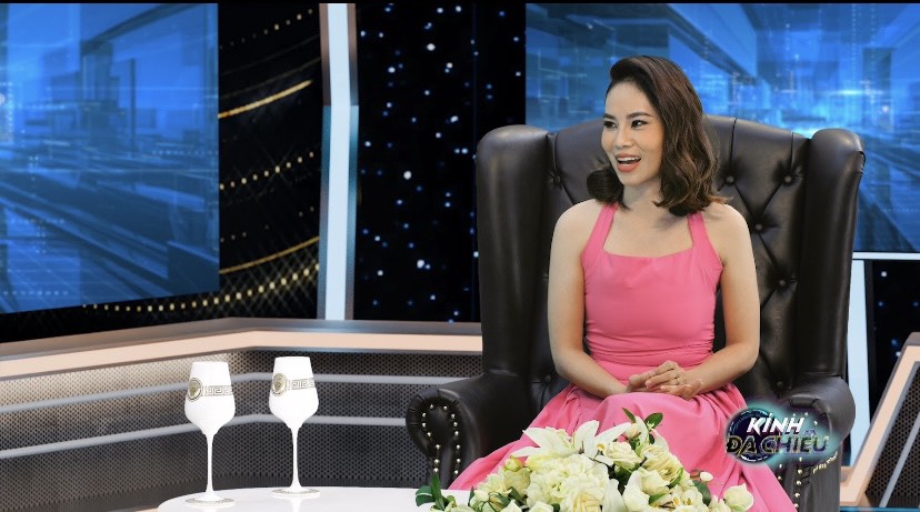 Vũ công Xuân Thảo - có nhiều năm cống hiến cho bộ môn Aerobic - xuất hiện trong chương trình "Kính đa chiều". Ảnh: NSX