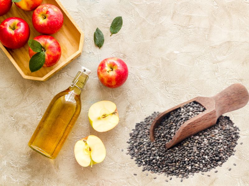 脂肪を燃焼させ、内臓脂肪を減らすために、大豆とリンゴ酢を組み合わせることができます。グラフィック:Ha May