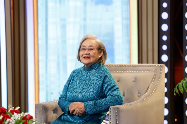 Con gái của liệt sĩ Đoàn Văn Bơ tại "Đời rất đẹp". Ảnh: NSX.