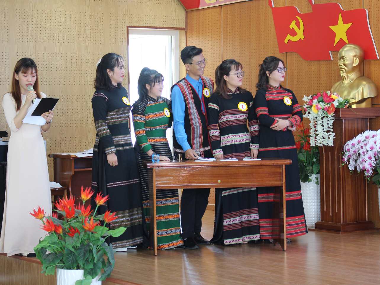 Hội thi “Cán bộ công đoàn giỏi” năm 2024 có sự tham gia của 6 Cụm thi. Ảnh: Lê Nguyên