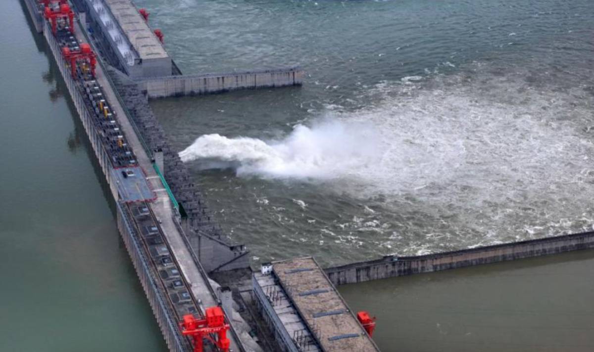 Đập Tam Hiệp Trung Quốc tăng xả lũ