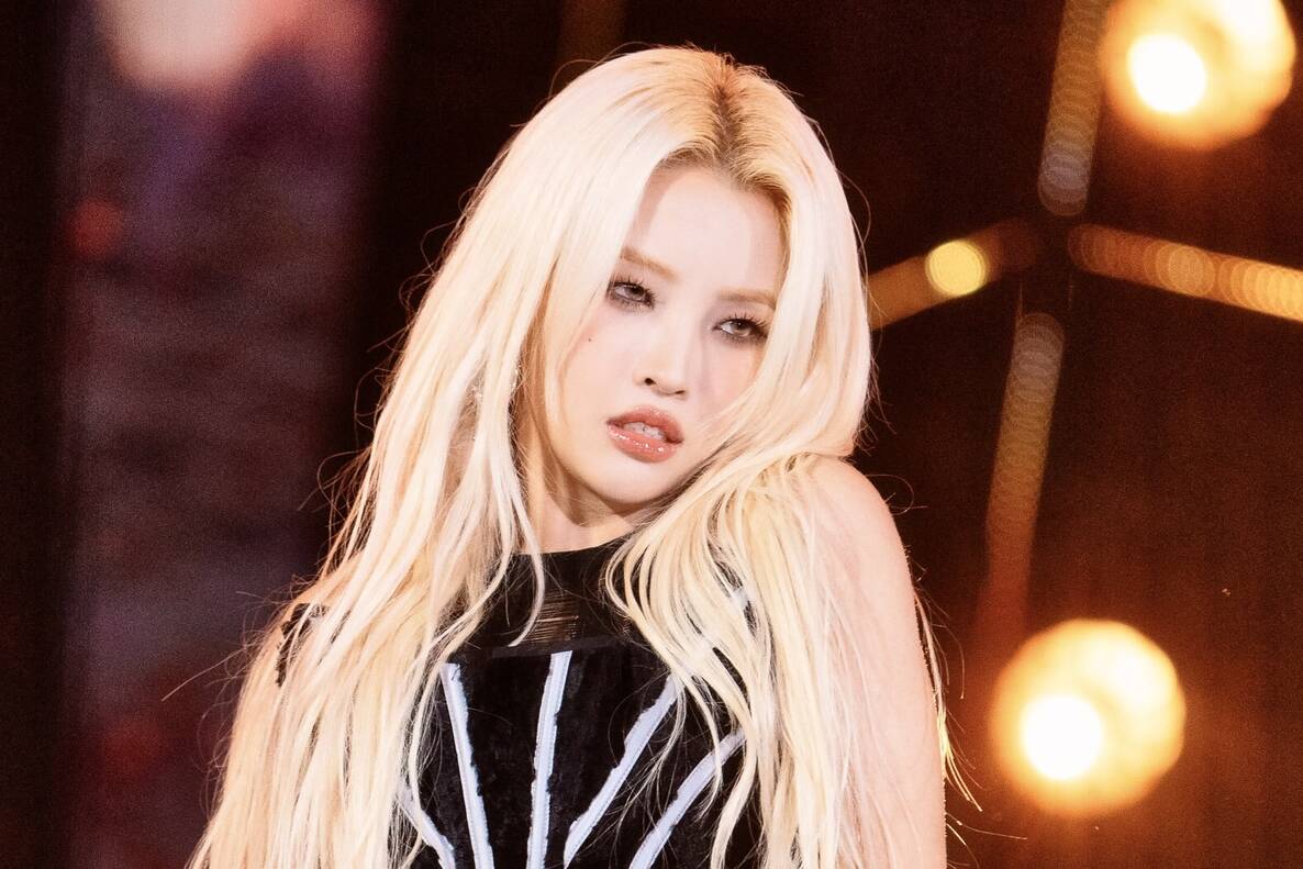 Nữ ca sĩ, rapper Soyeon - trưởng nhóm (G)I-DLE. Ảnh: Cube Entertainment