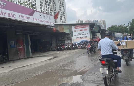 Hiện trạng một số hạng mục còn dang dở tại khu đô thị Tây Nam Kim Giang I