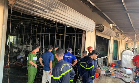 Lực lượng cảnh sát PCCC tham gia chữa cháy tại một cơ sở ở TP.Hải Dương tháng 5.2024. Ảnh minh họa: Công an Hải Dương