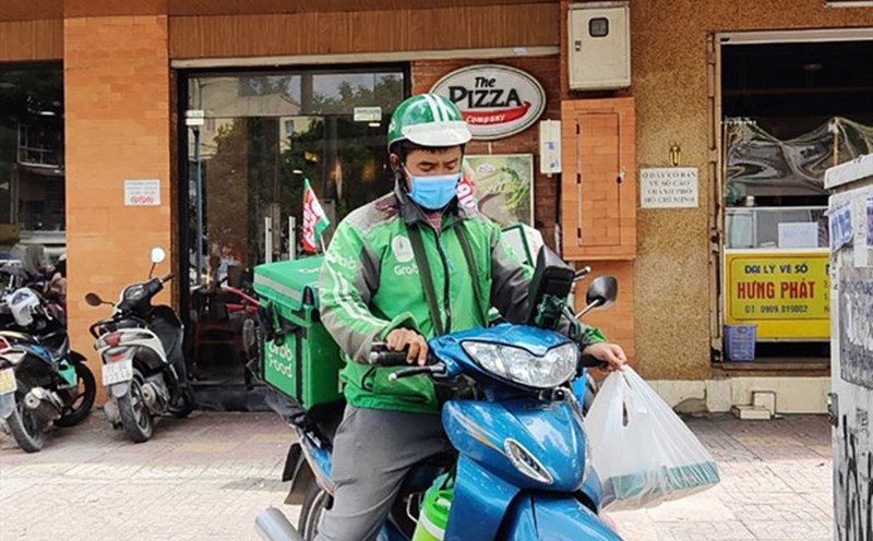 Xe máy cho shipper. Ảnh minh họa: Thế Lâm.