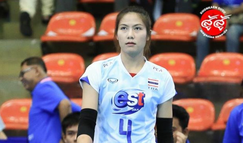 Thai women's volleyball assistant Thatdao Nuekjang. Photo: Pantip