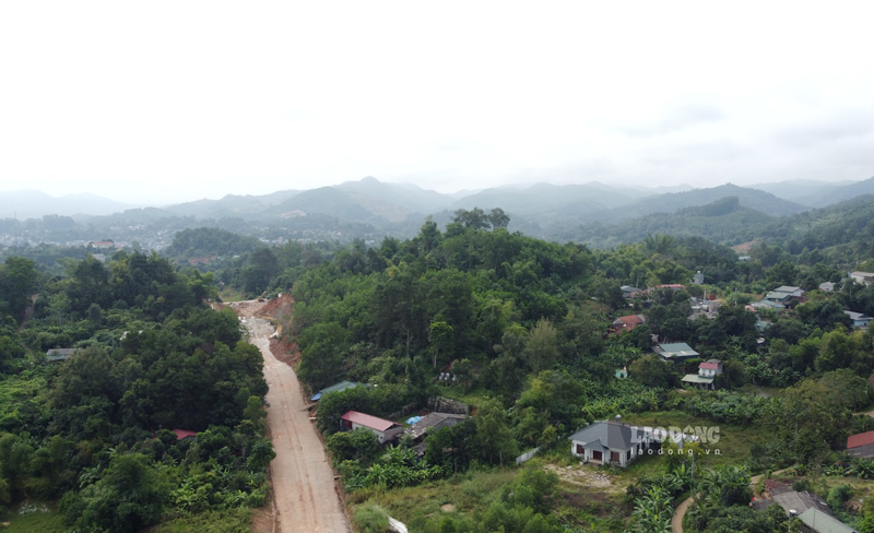 Construction of the Cao Bang City bypass route has been delayed for many years.