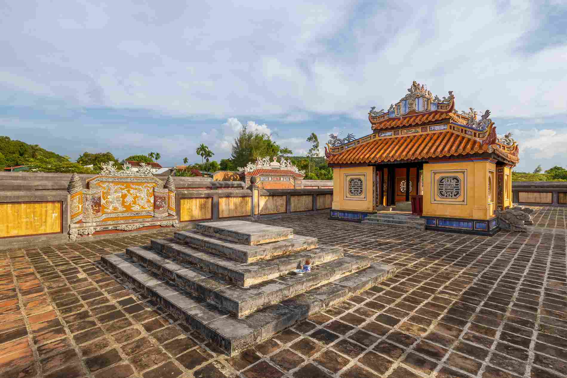 Duc Duc Tomb was built during a period of historical upheaval. Photo: Nguyen Phong.