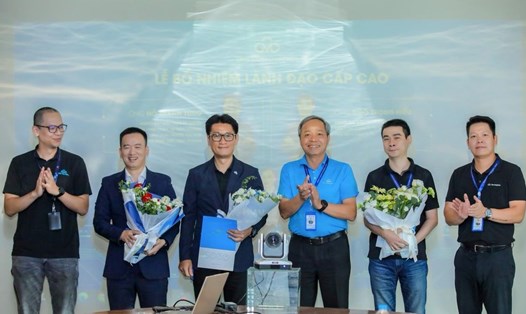 Tập đoàn Công nghệ CMC đã trao quyết định bổ nhiệm cho các lãnh đạo cấp cao tại CMC Global & CMC TS. Ảnh: CMC