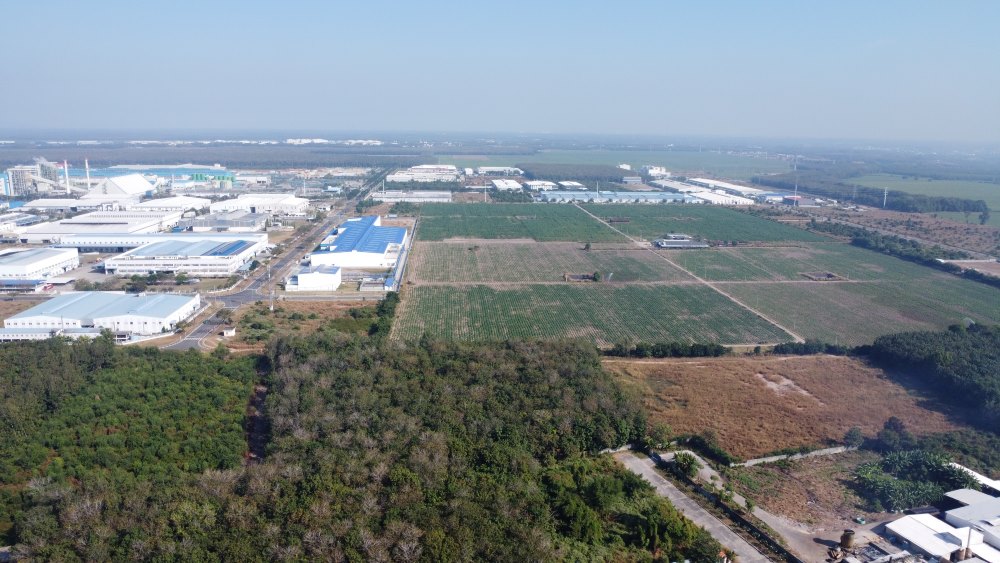 An Tay ward has 2 industrial zones, the rest is mostly agricultural land. Photo: Dinh Trong