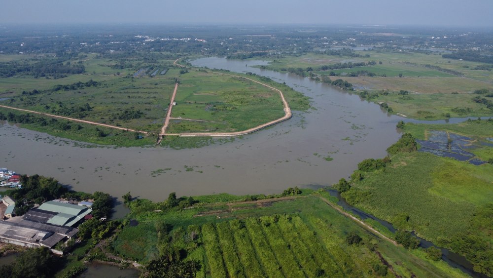 Port urban areas will develop along the Saigon River and Thi Tinh River. Photo: Dinh Trong