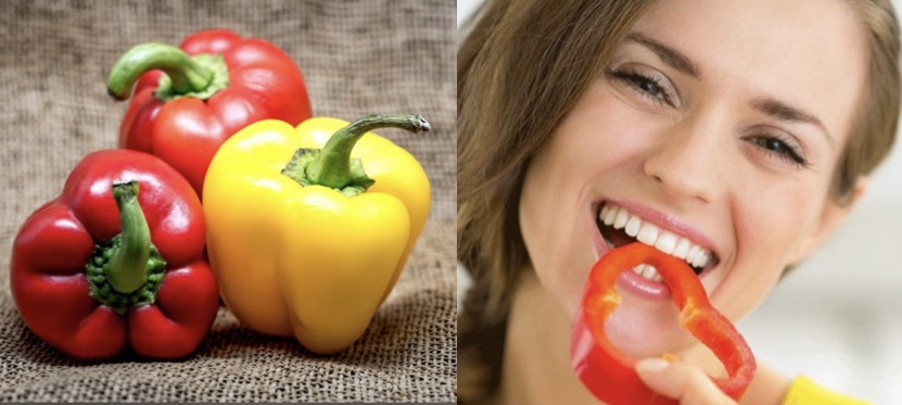 Những công dụng tuyệt vời của ớt chuông, đặc biệt là khả năng giảm axit uric. Đồ hoạ: Hương Giang 