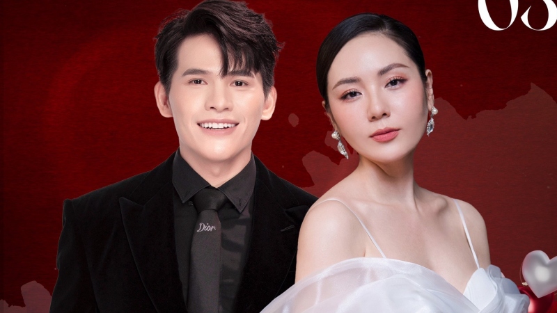 Quốc Thiên và nữ ca sĩ ví mình như Song Hye Kyo có quan hệ đặc biệt. Ảnh: Facebook nhân vật.